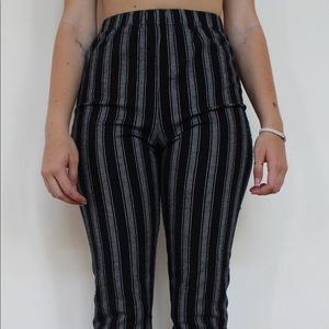 Brandy Melville Striped Pants